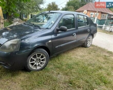 Сірий Рено Clio Symbol, об'ємом двигуна 1.4 л та пробігом 195 тис. км за 3350 $, фото 1 на Automoto.ua