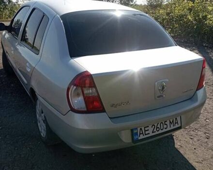 Серый Рено Clio Symbol, объемом двигателя 1.4 л и пробегом 169 тыс. км за 3800 $, фото 2 на Automoto.ua