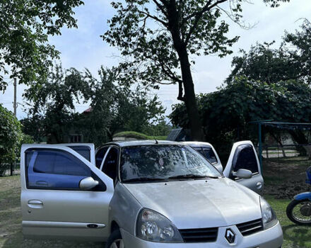 Серый Рено Clio Symbol, объемом двигателя 1.39 л и пробегом 240 тыс. км за 3500 $, фото 43 на Automoto.ua