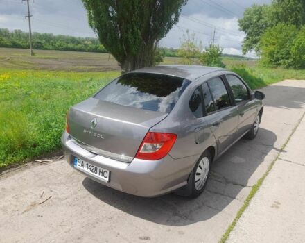 Серый Рено Clio Symbol, объемом двигателя 1.4 л и пробегом 218 тыс. км за 4550 $, фото 19 на Automoto.ua