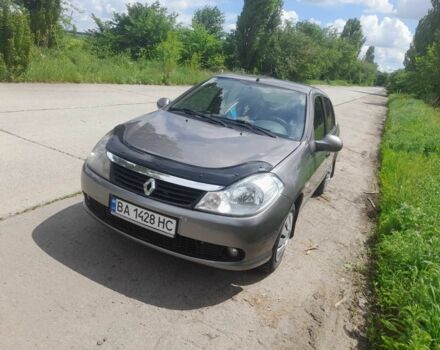 Серый Рено Clio Symbol, объемом двигателя 1.4 л и пробегом 218 тыс. км за 4550 $, фото 2 на Automoto.ua