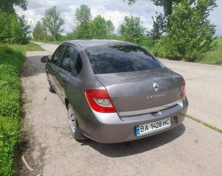 Серый Рено Clio Symbol, объемом двигателя 1.4 л и пробегом 218 тыс. км за 4550 $, фото 5 на Automoto.ua