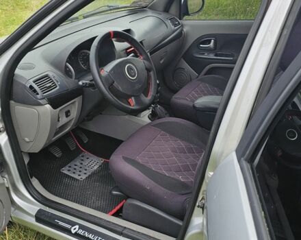 Серый Рено Clio Symbol, объемом двигателя 1.4 л и пробегом 260 тыс. км за 4800 $, фото 6 на Automoto.ua