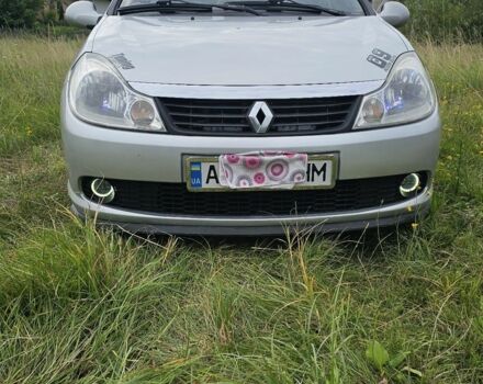 Серый Рено Clio Symbol, объемом двигателя 1.4 л и пробегом 260 тыс. км за 4800 $, фото 2 на Automoto.ua