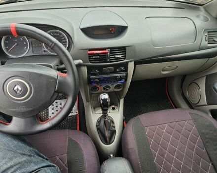 Серый Рено Clio Symbol, объемом двигателя 1.4 л и пробегом 260 тыс. км за 4800 $, фото 8 на Automoto.ua