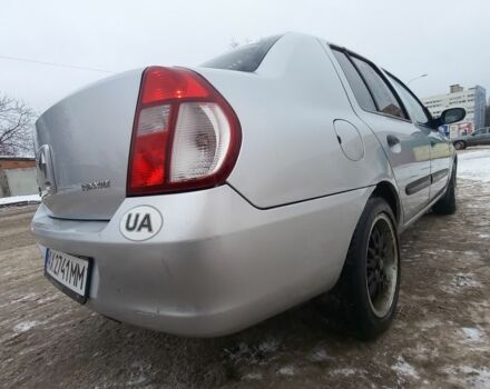 Серый Рено Clio Symbol, объемом двигателя 1.4 л и пробегом 280 тыс. км за 4500 $, фото 4 на Automoto.ua