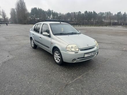 Сірий Рено Clio Symbol, об'ємом двигуна 1.4 л та пробігом 250 тис. км за 1600 $, фото 1 на Automoto.ua