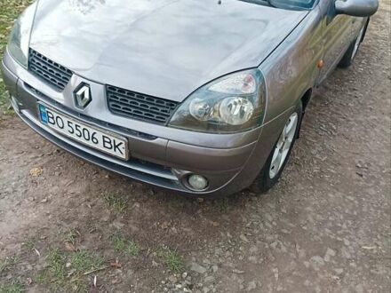 Серый Рено Clio Symbol, объемом двигателя 1.4 л и пробегом 277 тыс. км за 2799 $, фото 1 на Automoto.ua