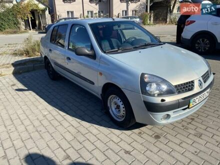 Серый Рено Clio Symbol, объемом двигателя 1.4 л и пробегом 177 тыс. км за 3100 $, фото 1 на Automoto.ua