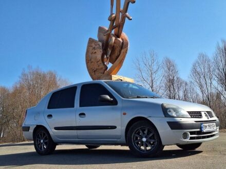 Серый Рено Clio Symbol, объемом двигателя 1.4 л и пробегом 326 тыс. км за 2500 $, фото 1 на Automoto.ua