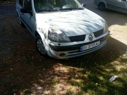 Серый Рено Clio Symbol, объемом двигателя 1.4 л и пробегом 189 тыс. км за 2850 $, фото 1 на Automoto.ua