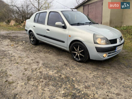 Серый Рено Clio Symbol, объемом двигателя 1.39 л и пробегом 280 тыс. км за 2550 $, фото 1 на Automoto.ua