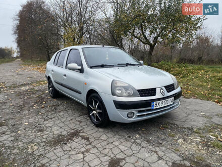 Серый Рено Clio Symbol, объемом двигателя 1.39 л и пробегом 280 тыс. км за 2650 $, фото 1 на Automoto.ua