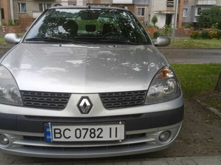 Серый Рено Clio Symbol, объемом двигателя 1.4 л и пробегом 222 тыс. км за 2600 $, фото 1 на Automoto.ua