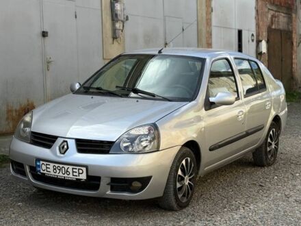 Серый Рено Clio Symbol, объемом двигателя 1.4 л и пробегом 265 тыс. км за 3500 $, фото 1 на Automoto.ua