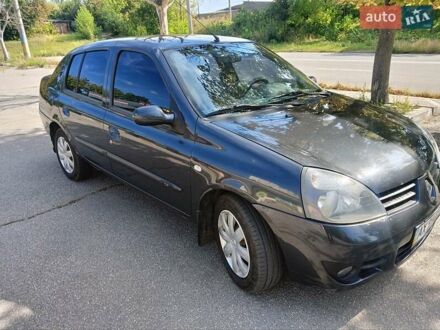 Серый Рено Clio Symbol, объемом двигателя 1.39 л и пробегом 270 тыс. км за 3000 $, фото 1 на Automoto.ua