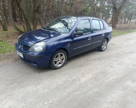 Синий Рено Clio Symbol, объемом двигателя 1.4 л и пробегом 310 тыс. км за 3000 $, фото 1 на Automoto.ua