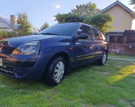Синий Рено Clio Symbol, объемом двигателя 1.4 л и пробегом 205 тыс. км за 2999 $, фото 1 на Automoto.ua