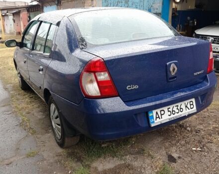 Синий Рено Clio Symbol, объемом двигателя 1.4 л и пробегом 235 тыс. км за 3200 $, фото 3 на Automoto.ua