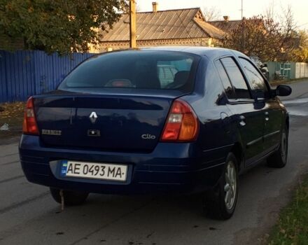 Рено Clio Symbol 2001 в Павлограде на Automoto.ua Синий Рено Clio Symbol, объемом двигателя 1.4 л и пробегом 280 тыс. км за 1838 $, фото 5 на Automoto.ua