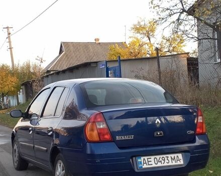 Рено Clio Symbol 2001 в Павлограде на Automoto.ua Синий Рено Clio Symbol, объемом двигателя 1.4 л и пробегом 280 тыс. км за 1838 $, фото 4 на Automoto.ua