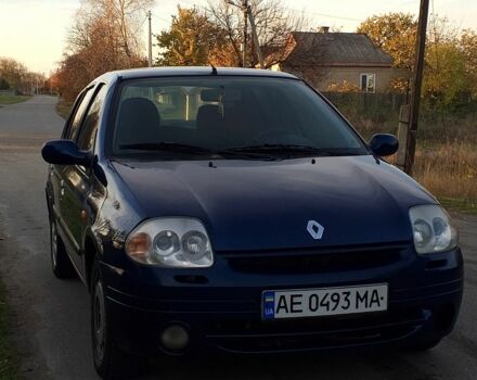 Рено Clio Symbol 2001 в Павлограде на Automoto.ua Синий Рено Clio Symbol, объемом двигателя 1.4 л и пробегом 280 тыс. км за 1838 $, фото 3 на Automoto.ua