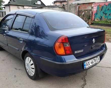 Синий Рено Clio Symbol, объемом двигателя 1.4 л и пробегом 144 тыс. км за 3350 $, фото 3 на Automoto.ua