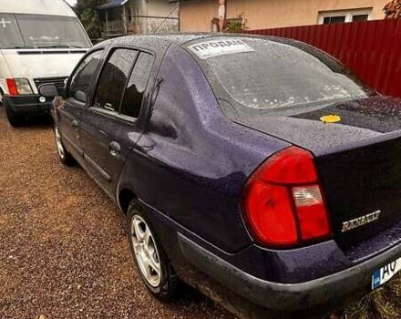 Синій Рено Clio Symbol, об'ємом двигуна 1.4 л та пробігом 273 тис. км за 3200 $, фото 6 на Automoto.ua