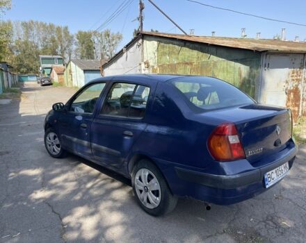 Синий Рено Clio Symbol, объемом двигателя 1.4 л и пробегом 187 тыс. км за 2999 $, фото 5 на Automoto.ua