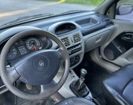Синий Рено Clio Symbol, объемом двигателя 1.4 л и пробегом 212 тыс. км за 2750 $, фото 11 на Automoto.ua