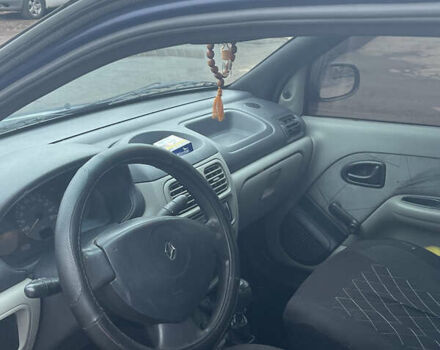 Синий Рено Clio Symbol, объемом двигателя 1.4 л и пробегом 410 тыс. км за 3100 $, фото 2 на Automoto.ua