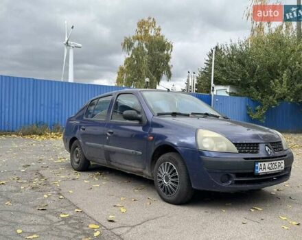 Синій Рено Clio Symbol, об'ємом двигуна 1.4 л та пробігом 423 тис. км за 1700 $, фото 2 на Automoto.ua