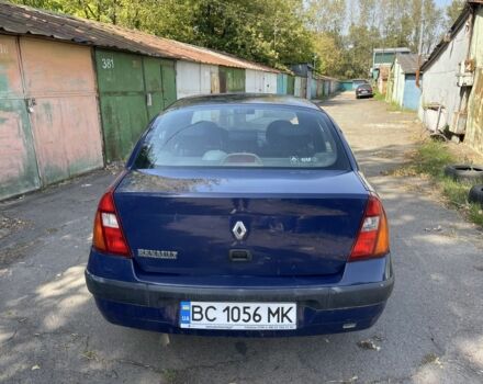Синий Рено Clio Symbol, объемом двигателя 1.4 л и пробегом 187 тыс. км за 2999 $, фото 4 на Automoto.ua