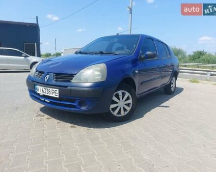 Синий Рено Clio Symbol, объемом двигателя 1.4 л и пробегом 415 тыс. км за 2250 $, фото 3 на Automoto.ua