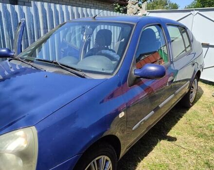 Синий Рено Clio Symbol, объемом двигателя 1.4 л и пробегом 132 тыс. км за 3000 $, фото 4 на Automoto.ua