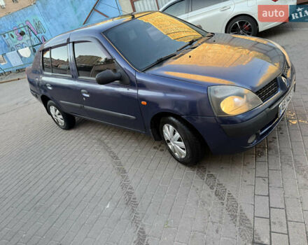 Синий Рено Clio Symbol, объемом двигателя 1.4 л и пробегом 219 тыс. км за 2100 $, фото 1 на Automoto.ua