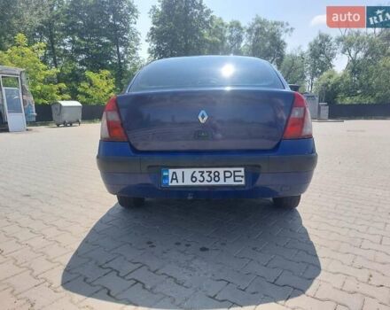 Синий Рено Clio Symbol, объемом двигателя 1.4 л и пробегом 415 тыс. км за 2250 $, фото 4 на Automoto.ua