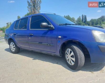 Синий Рено Clio Symbol, объемом двигателя 1.4 л и пробегом 415 тыс. км за 2250 $, фото 6 на Automoto.ua