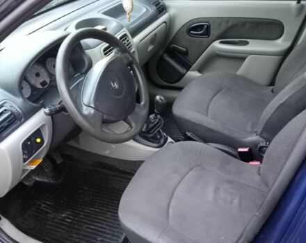 Синий Рено Clio Symbol, объемом двигателя 1.4 л и пробегом 255 тыс. км за 3350 $, фото 4 на Automoto.ua