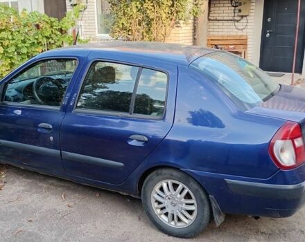 Синий Рено Clio Symbol, объемом двигателя 1.4 л и пробегом 399 тыс. км за 2500 $, фото 1 на Automoto.ua