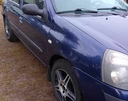Синий Рено Clio Symbol, объемом двигателя 1.4 л и пробегом 255 тыс. км за 3350 $, фото 2 на Automoto.ua