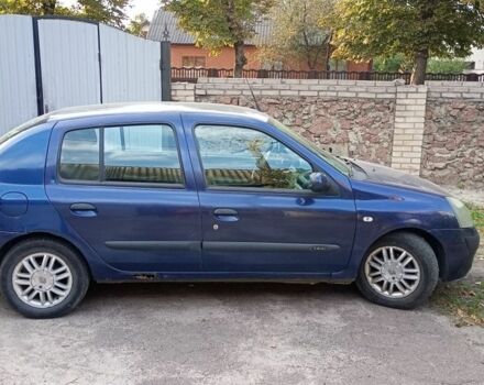Синий Рено Clio Symbol, объемом двигателя 1.4 л и пробегом 399 тыс. км за 2500 $, фото 3 на Automoto.ua