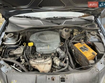 Синий Рено Clio Symbol, объемом двигателя 1.4 л и пробегом 169 тыс. км за 2696 $, фото 5 на Automoto.ua