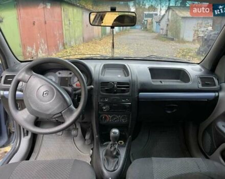 Синий Рено Clio Symbol, объемом двигателя 1.4 л и пробегом 170 тыс. км за 2799 $, фото 6 на Automoto.ua