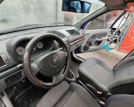 Синий Рено Clio Symbol, объемом двигателя 1.4 л и пробегом 399 тыс. км за 2700 $, фото 4 на Automoto.ua