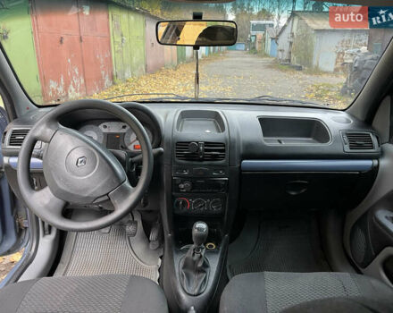 Синий Рено Clio Symbol, объемом двигателя 1.4 л и пробегом 169 тыс. км за 2999 $, фото 7 на Automoto.ua