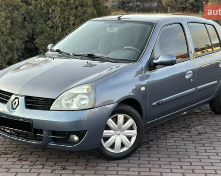 Синий Рено Clio Symbol, объемом двигателя 1.4 л и пробегом 206 тыс. км за 3999 $, фото 1 на Automoto.ua