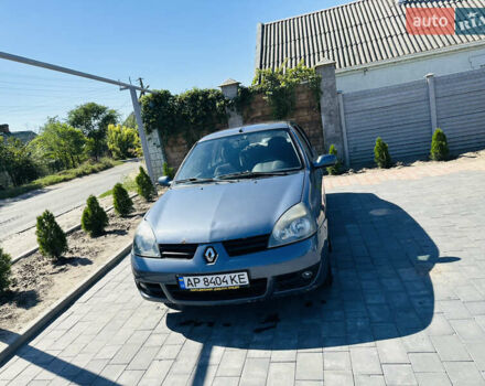 Синий Рено Clio Symbol, объемом двигателя 1.39 л и пробегом 210 тыс. км за 3300 $, фото 2 на Automoto.ua