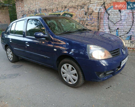 Синий Рено Clio Symbol, объемом двигателя 1.4 л и пробегом 160 тыс. км за 2900 $, фото 7 на Automoto.ua
