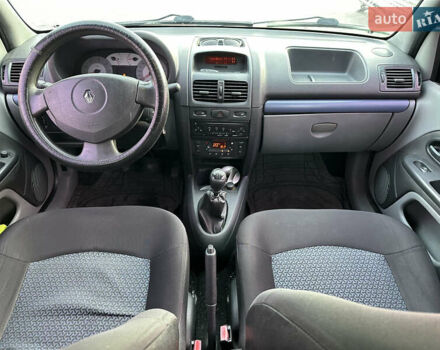 Синий Рено Clio Symbol, объемом двигателя 1.4 л и пробегом 206 тыс. км за 3999 $, фото 33 на Automoto.ua
